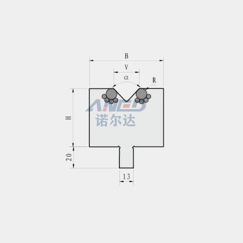 No indentation ball lower dies